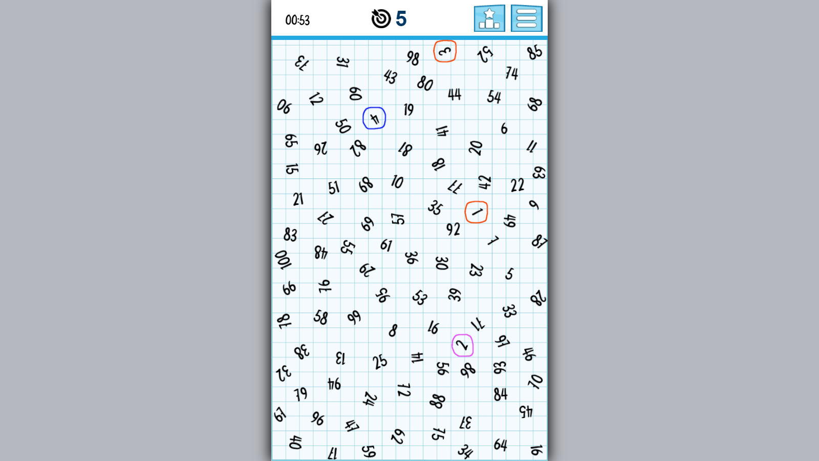 Find The Number screenshot