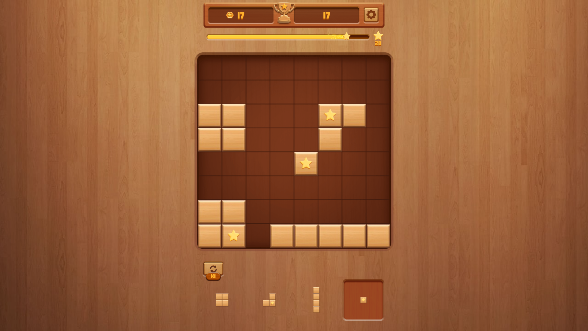Wood Block 3D screenshot