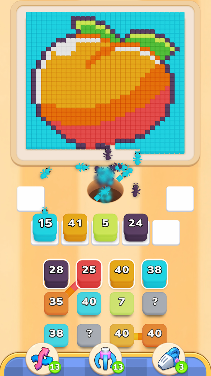 Ant Block Blast: Color Candies screenshot 3