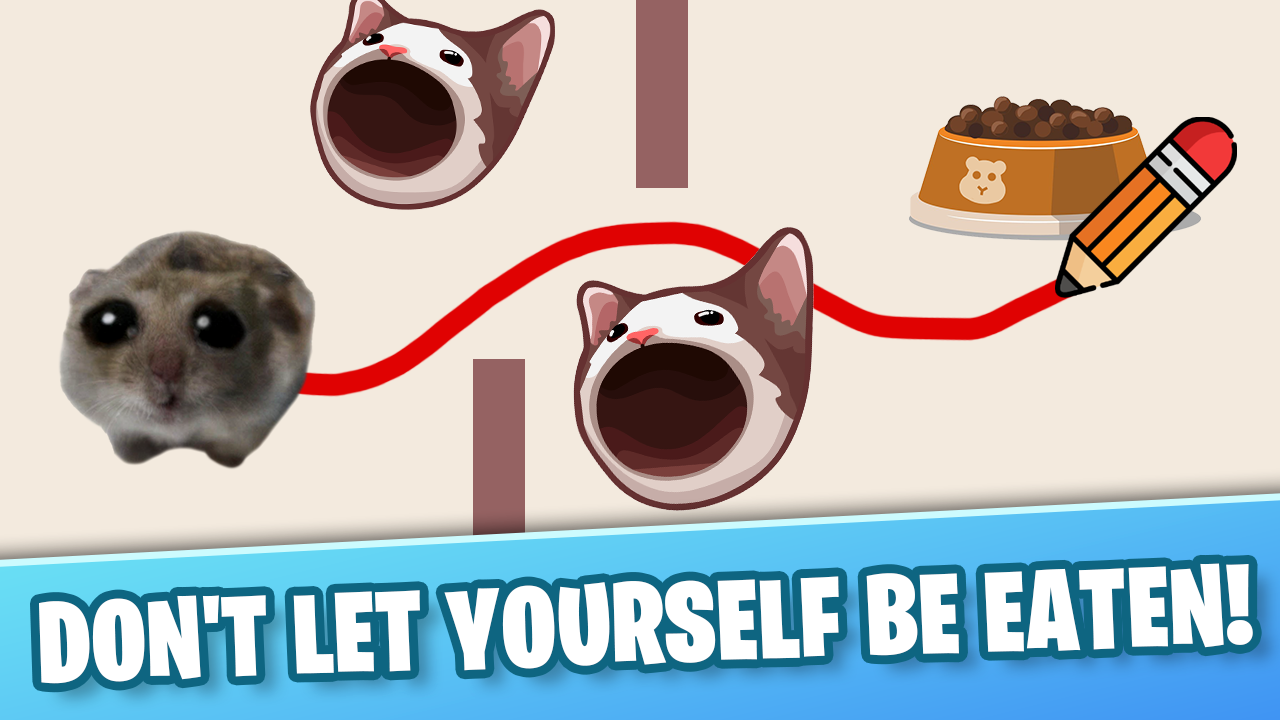 Save The Hamster from Cat! screenshot