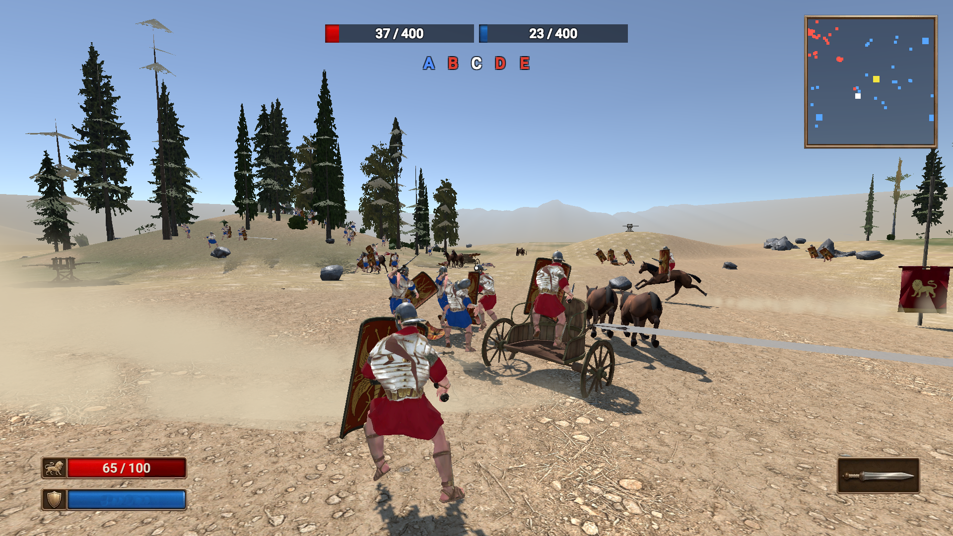 Battle of the Legionnaires — screenshot 1
