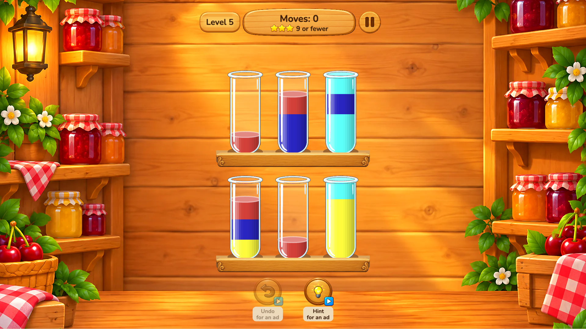 Water Sort: Tubes & High Scores screenshot 1