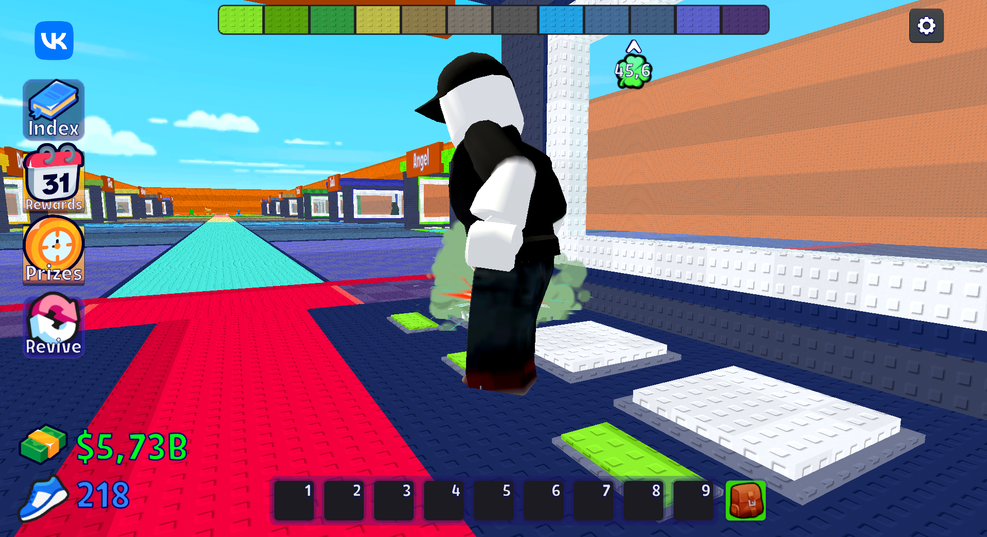 Grab the Lucky Blocks and Run from Guards screenshot