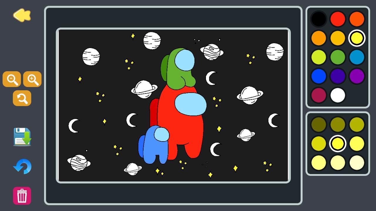 Among Us Coloring For Kids screenshot