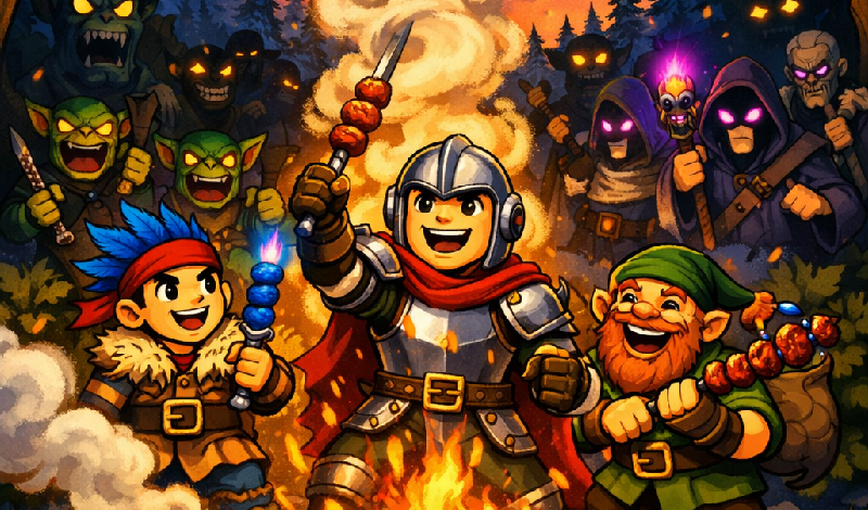 Epic Grill Defense game cover