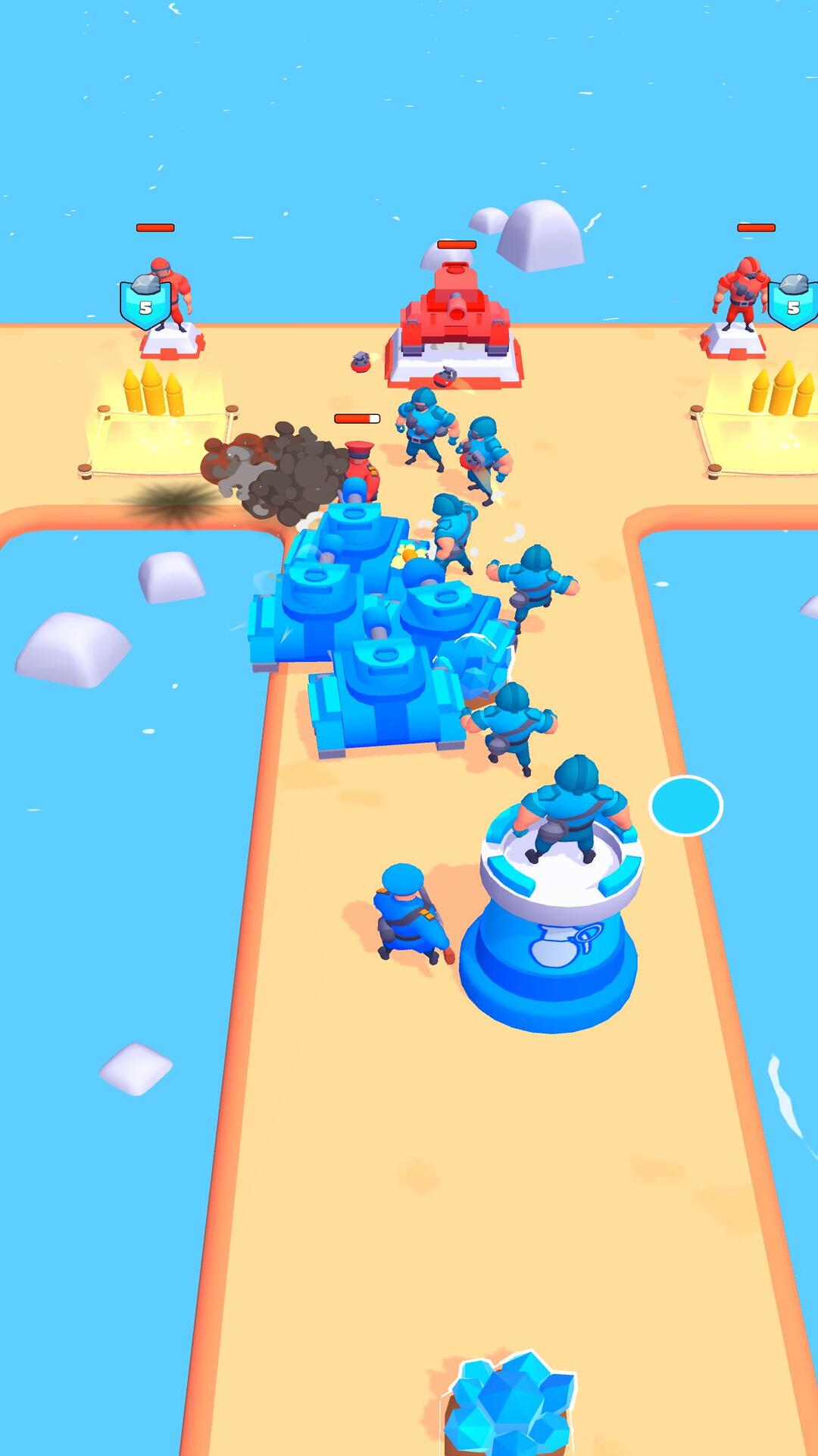 Blue vs Red: Craft and Battle screenshot 8