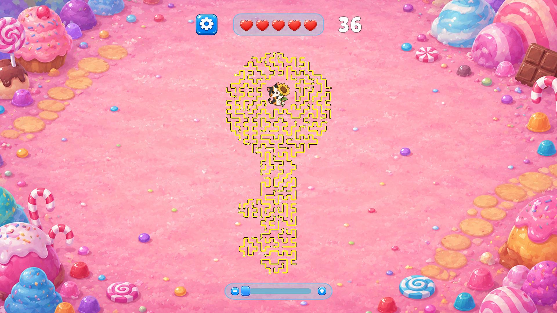 Змейки Стрелки: Спаси котёнка — screenshot 10