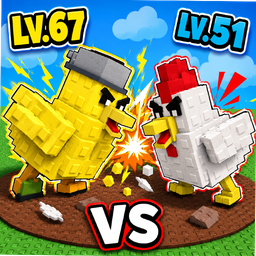 Obby: Grow a Chicken Fighter 3D