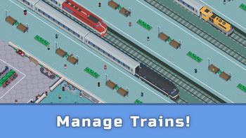Idle Railway Tycoon. Train Empire