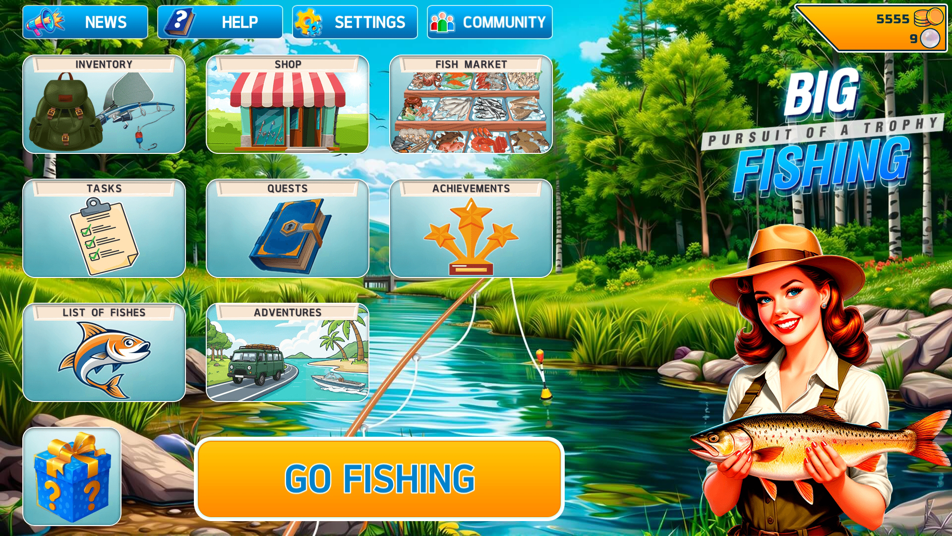 Big fishing: Pursuit of a trophy — screenshot 1