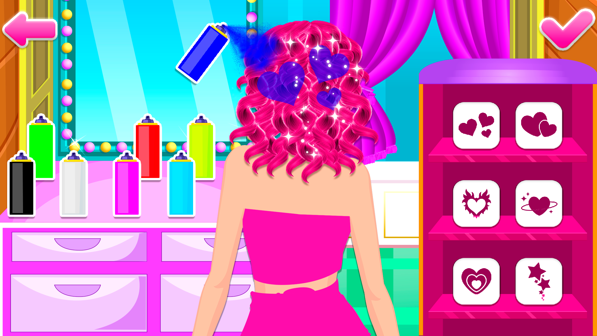 Hairstylist: Girl Hair Salon screenshot