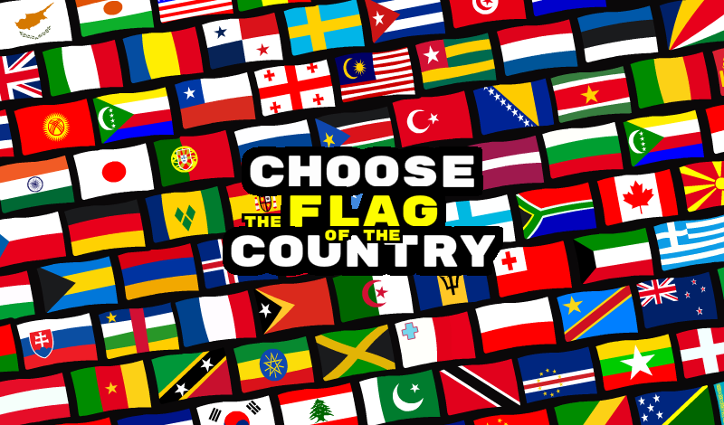 Choose the Flag of the Country game cover
