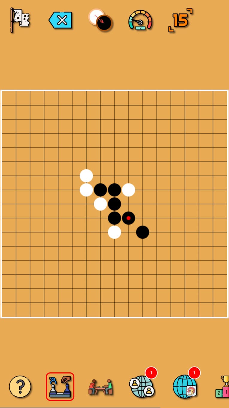 Gomoku: five stones in a row screenshot 11