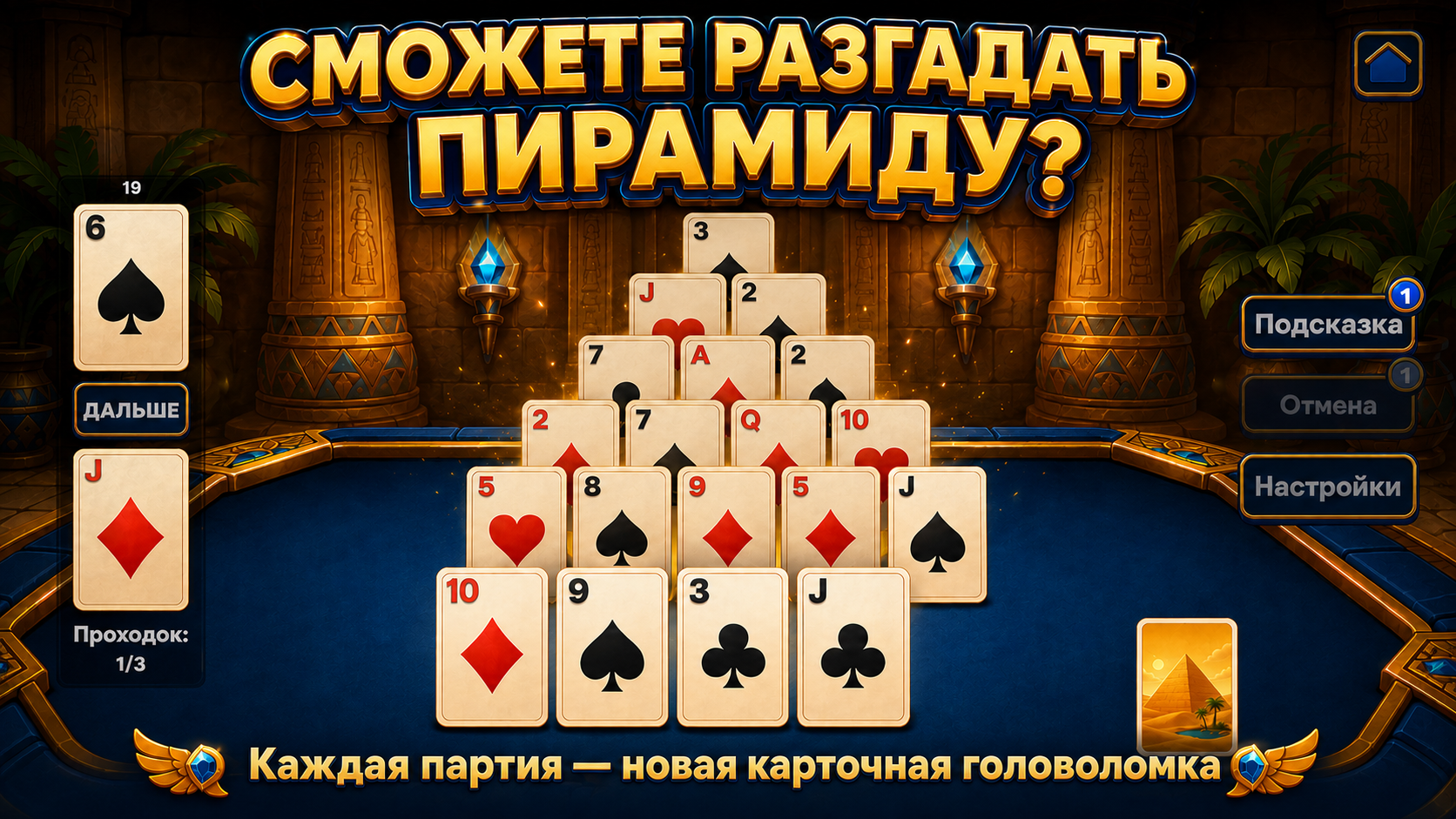 Пасьянс: Пирамида сокровищ — screenshot 17