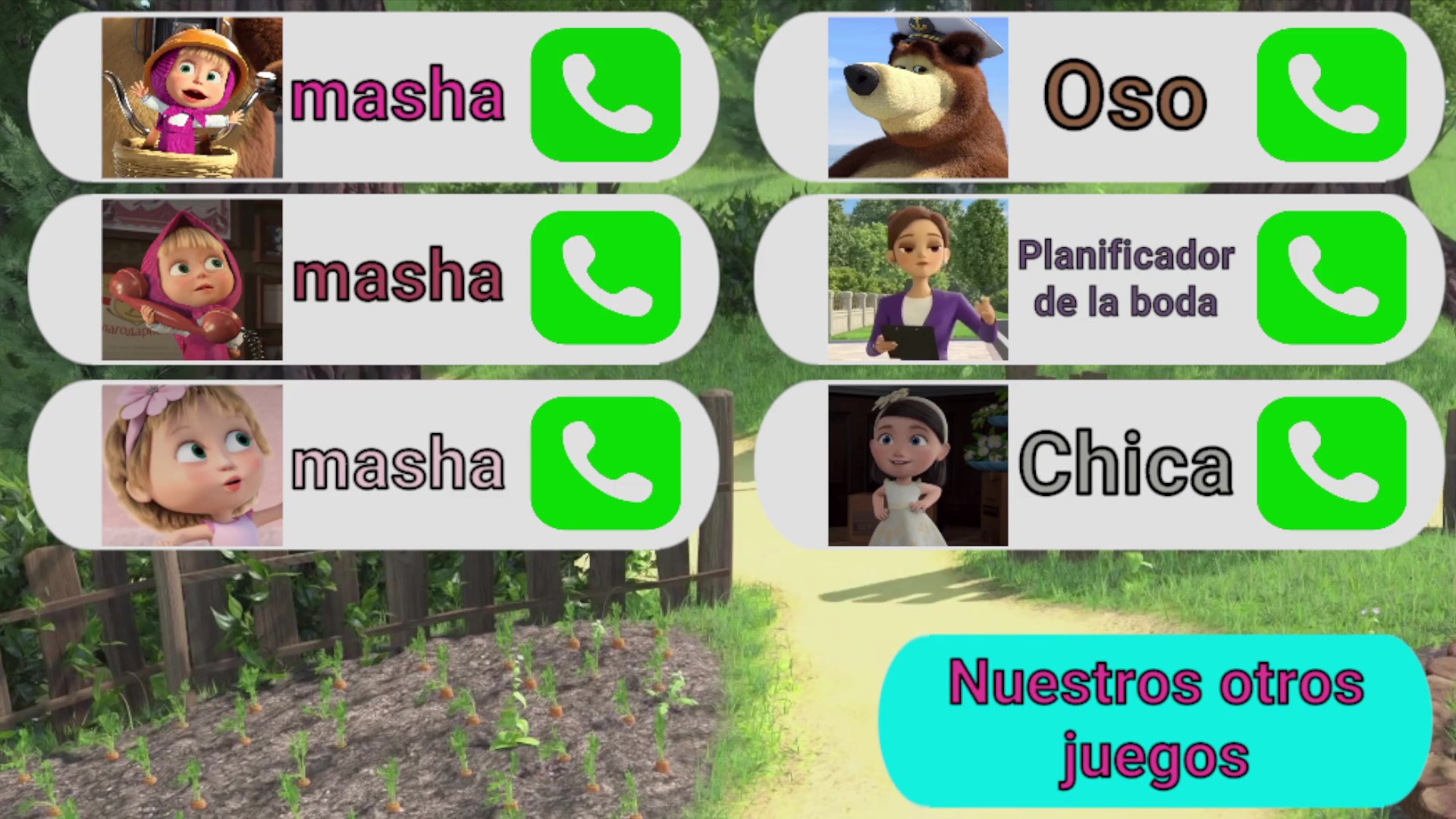 Masha y el Oso: la llamada: Juega Gratis Online en Playhop