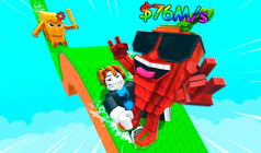 Slide and Get Brainrot Obby +1 Tycoon 3D