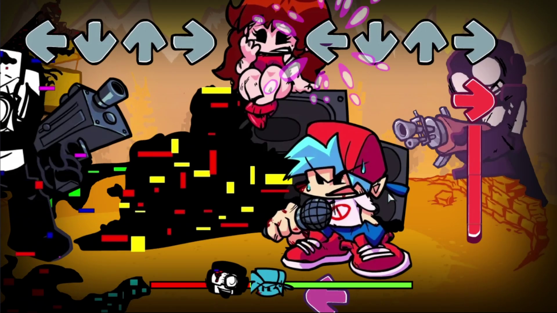 Friday Night Funkin' Corrupted Night screenshot