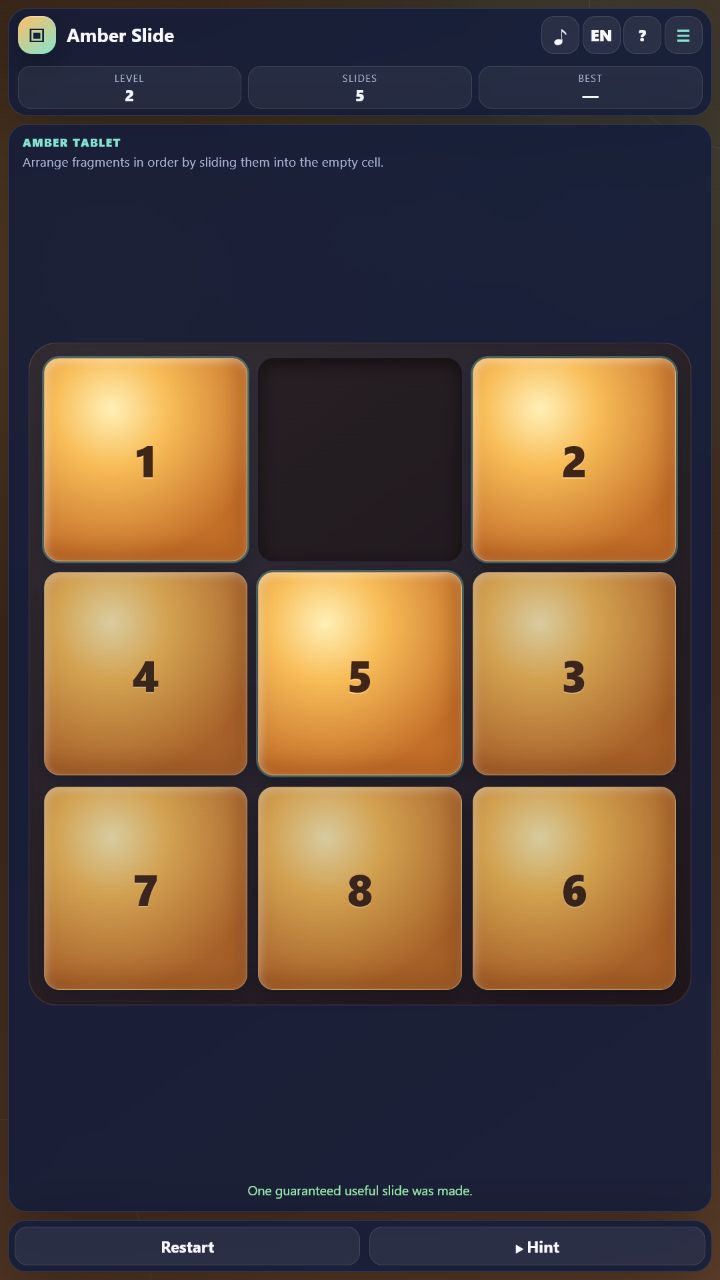Amber Slide screenshot 4