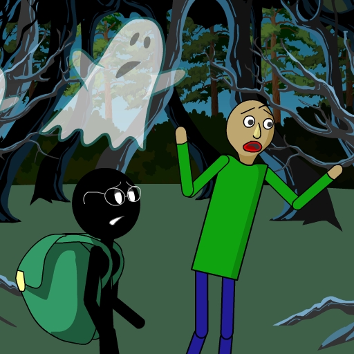 Baldi in the forest icon