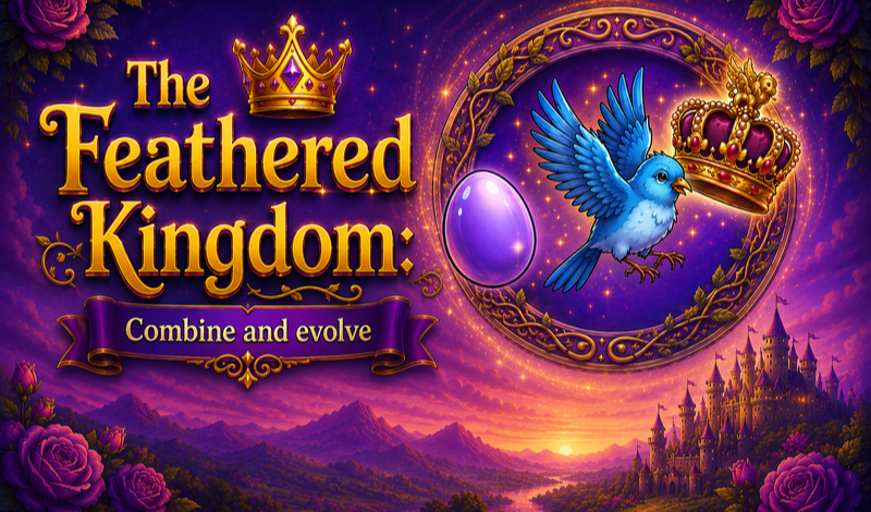 The Feathered Kingdom: Combine and evolve game cover