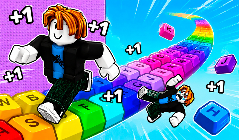 Obby: +1 Speed Keyboard Escape Online