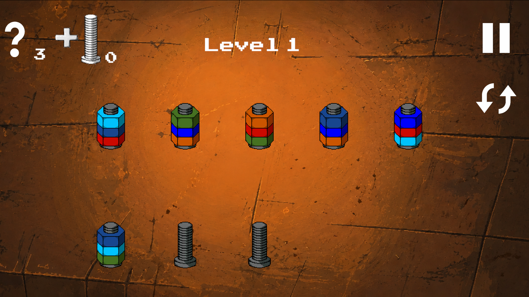Nuts and Bolts: Sorting by Color — screenshot 6