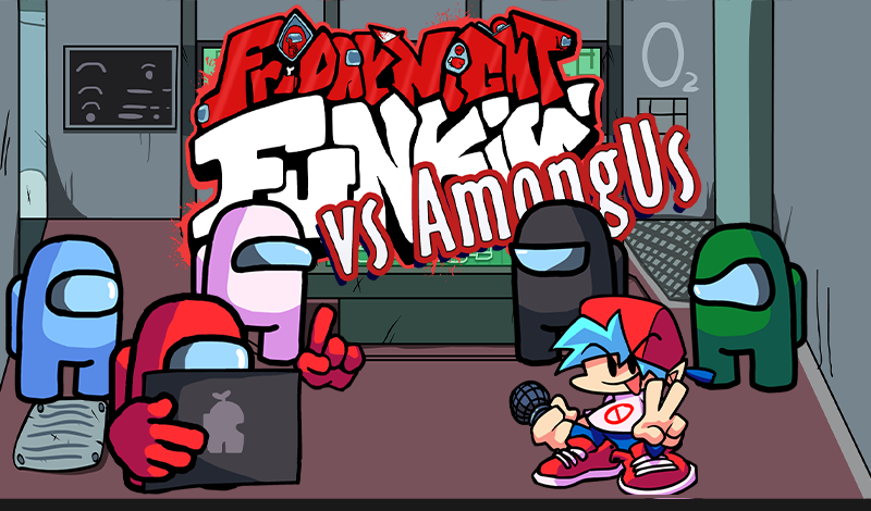 FNF vs AmongUs game cover