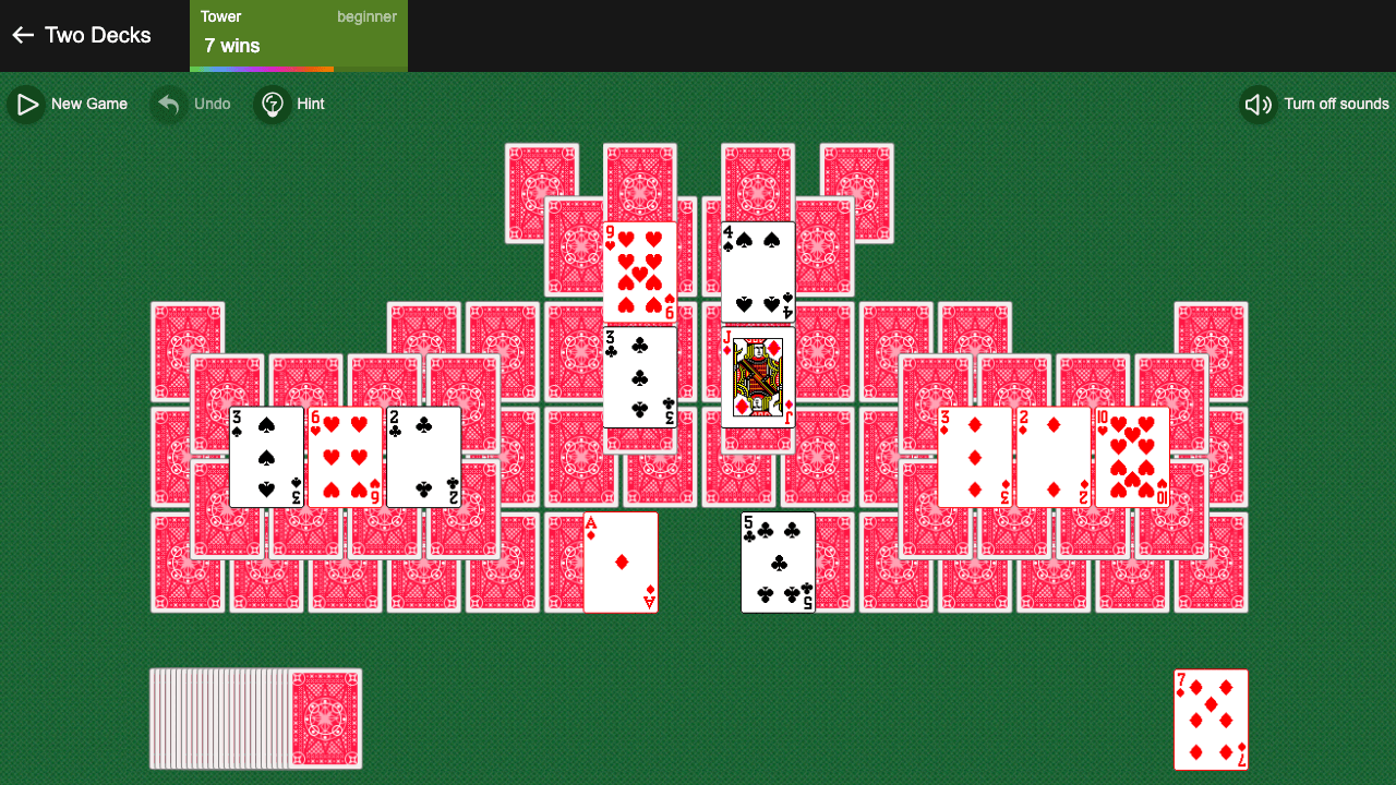 Solitaire Golf screenshot