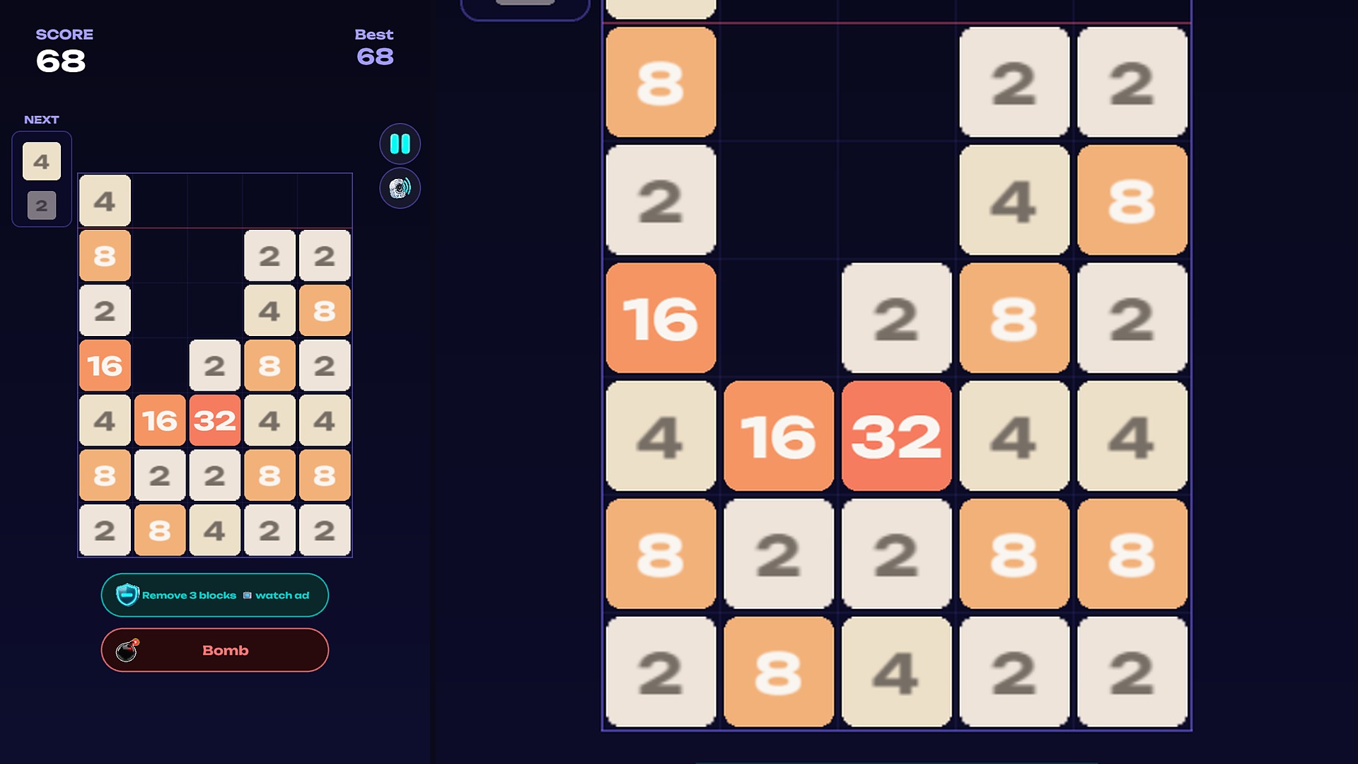 Number Drop 2048 — screenshot 3