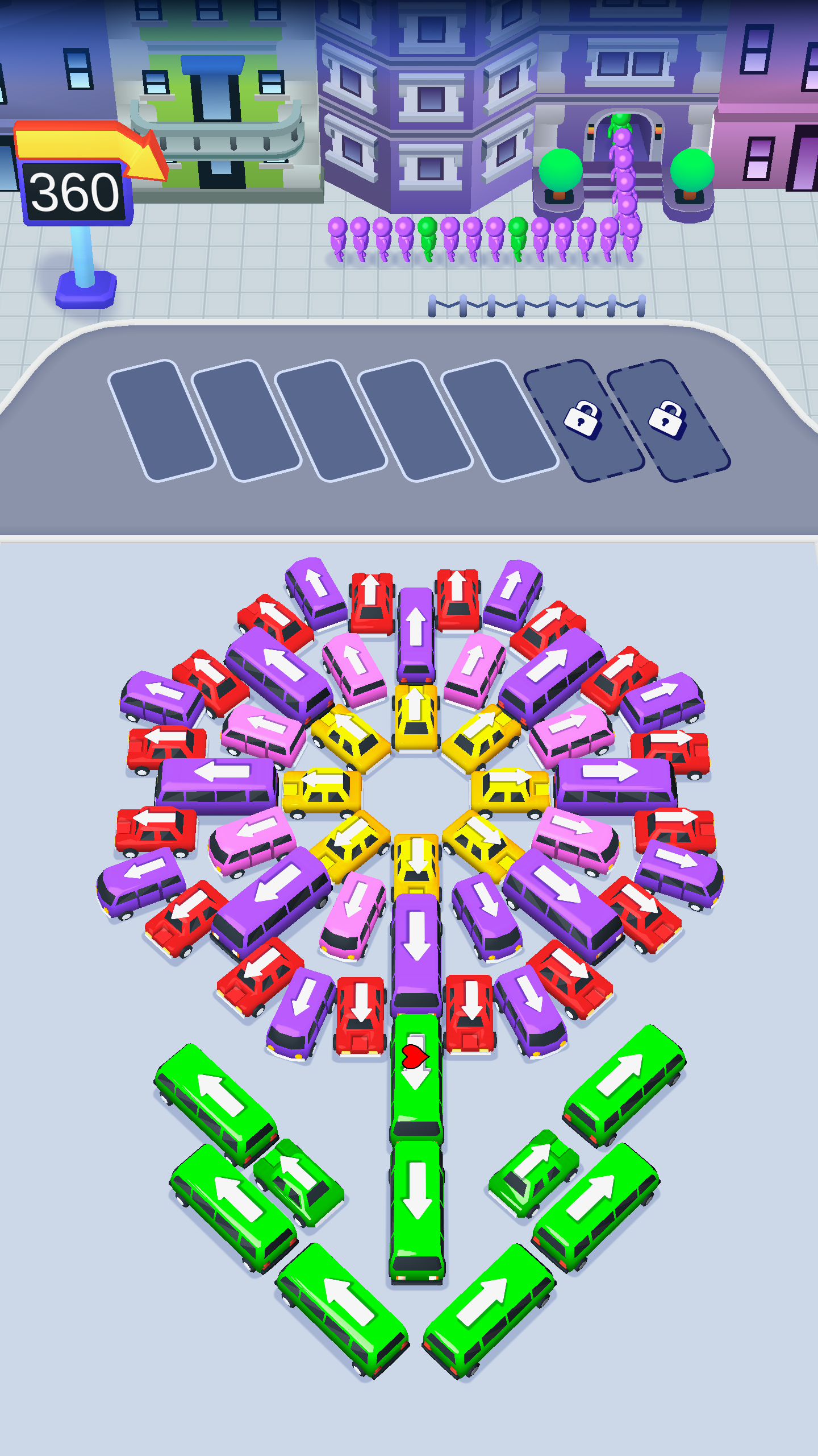 Bus Fever: Parking Jam screenshot 4