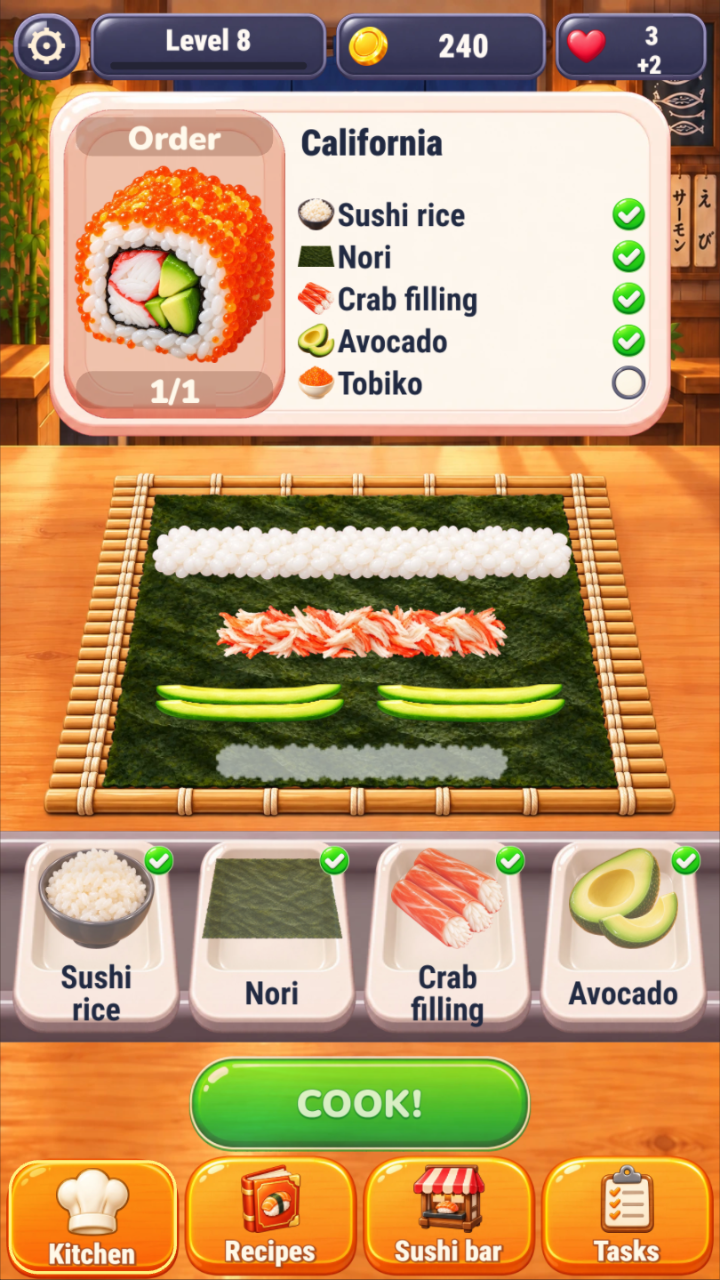 Sushi and Rolls screenshot 7