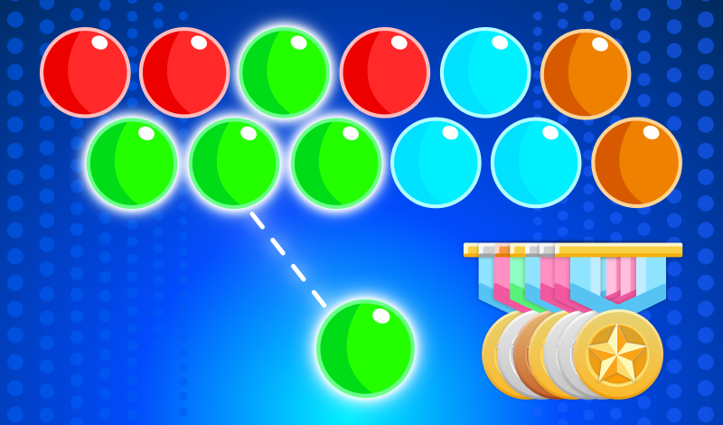 Weekly Tournament Bubble Shooter game cover