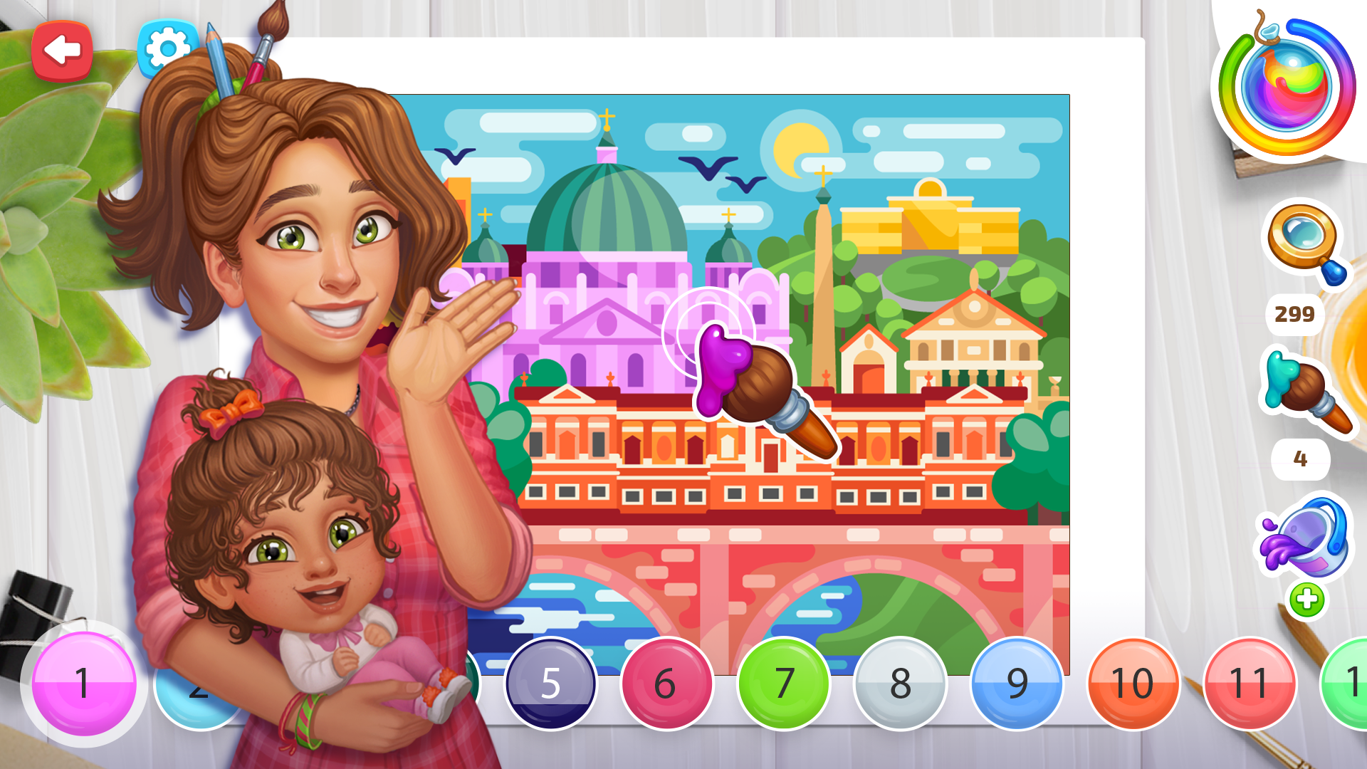 Color Story - paint journey screenshot