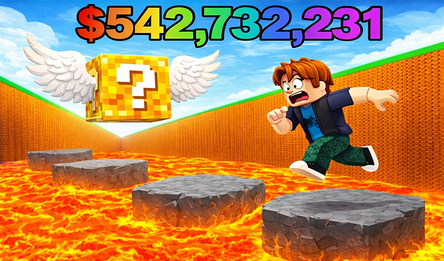 Обби: Выживание в лаве