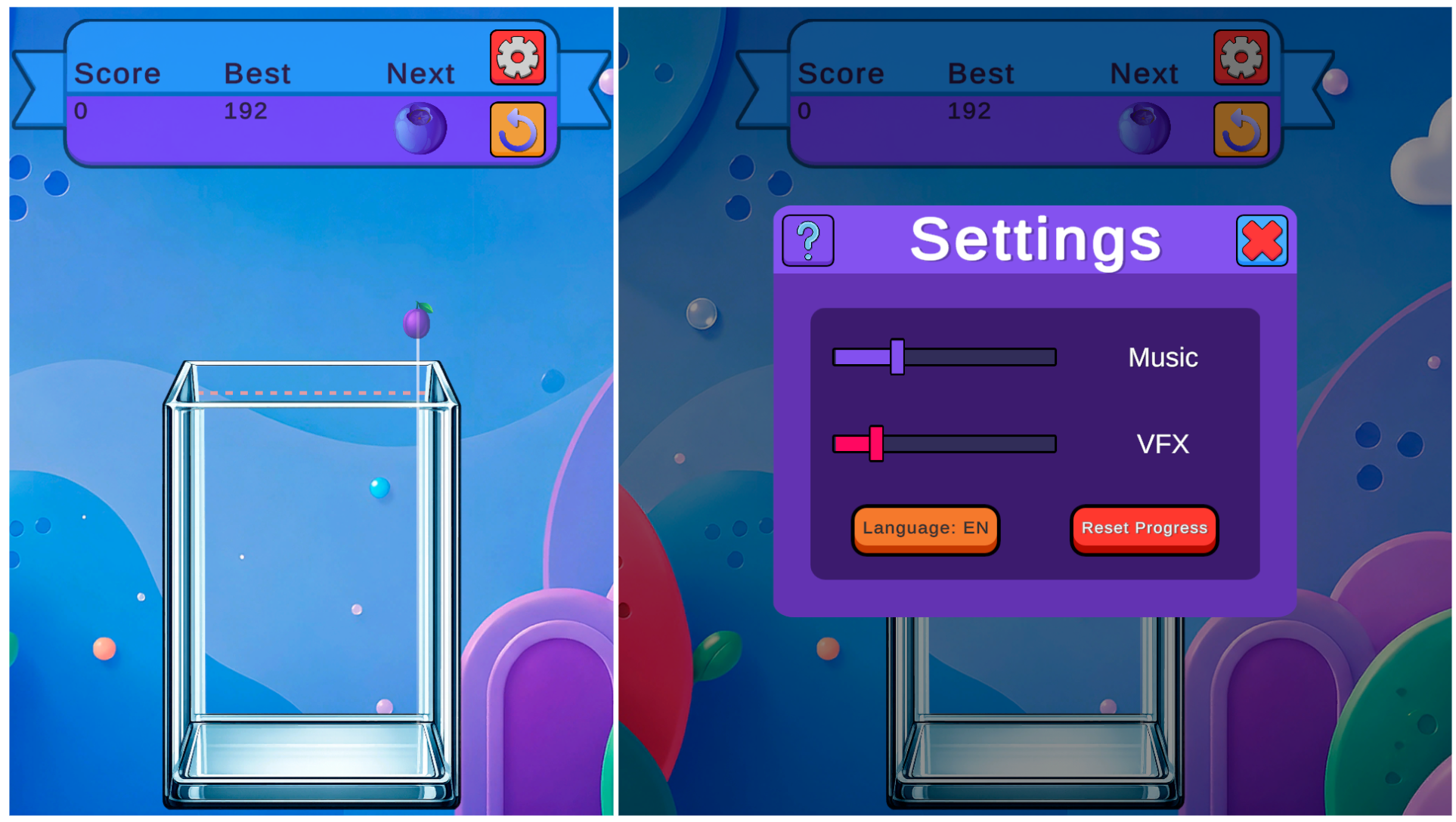 Fruit Flask: Reach the Watermelon — screenshot 2