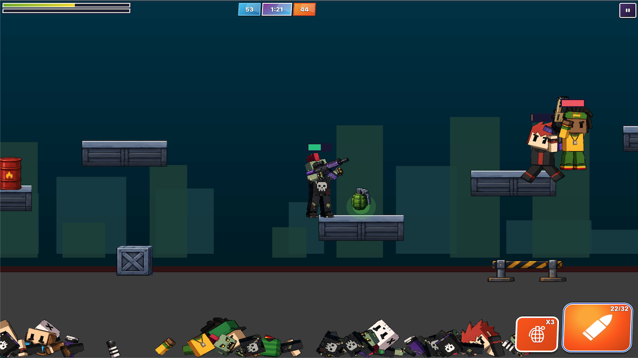 Mini Boys vs Zombies screenshot