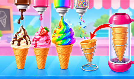 Ice Cream Maker - Cooking Game for Kids