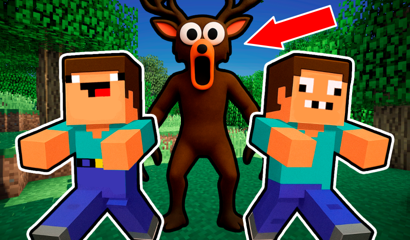 99 Nights in the Forest with Noob and Pro! game cover