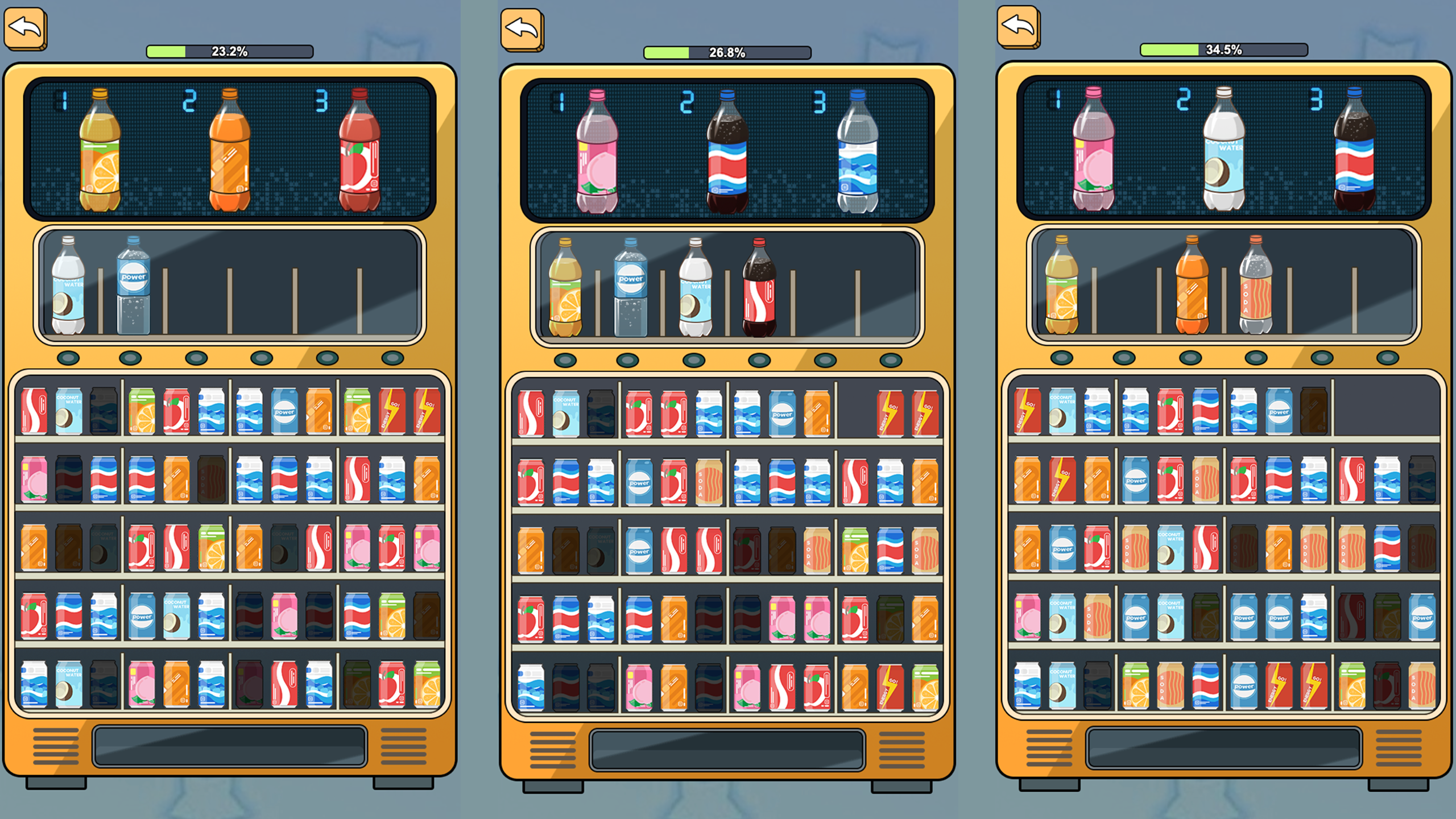 Merge Cans: Cabinet Sort — screenshot 2