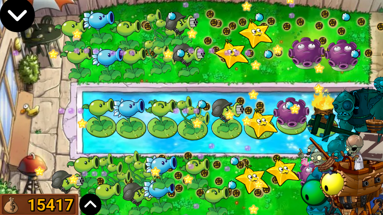 Plants VS Zombie: Pool screenshot