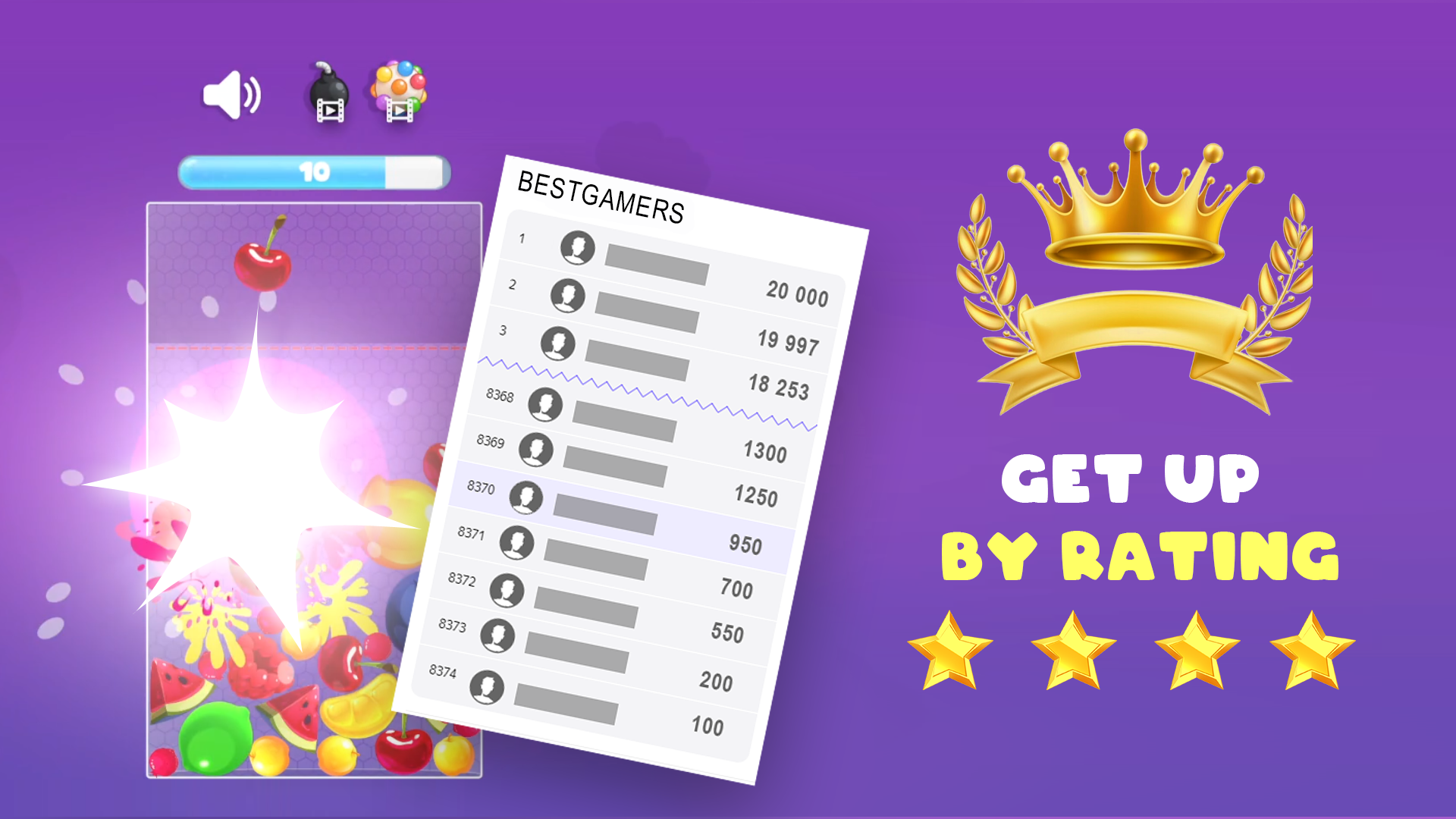 Connect the jelly fruits: Stack the Grapes! screenshot