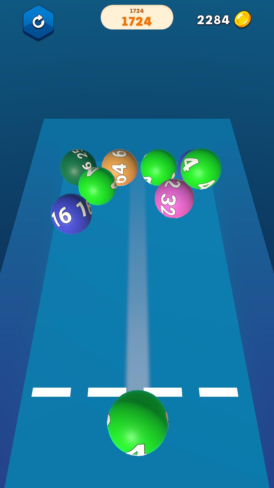 Merge Balls 2048: Billiards! screenshot 5