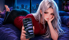 Chat with Girl - Messenger Simulator
