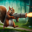 Squirrel with a gun!