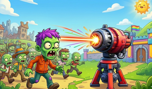 Защита От Зомби: Объединяй Башни