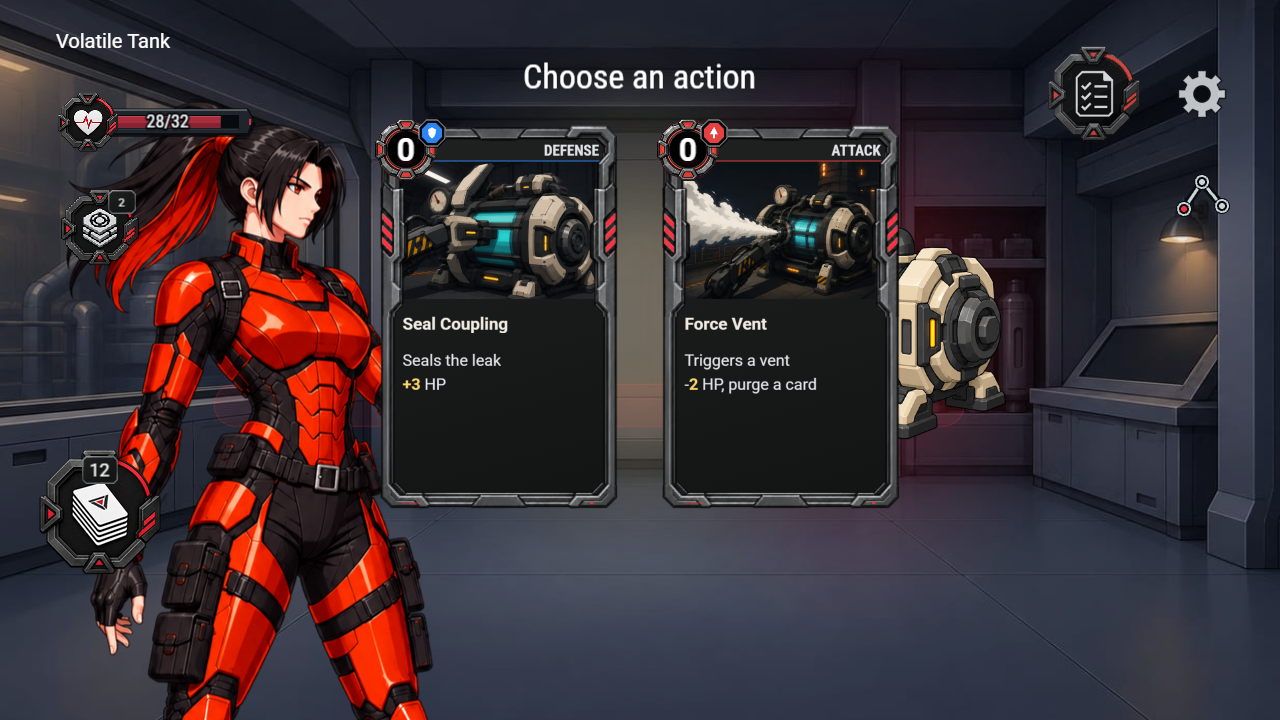Containment Protocol: Roguelike Deckbuilder — screenshot 2