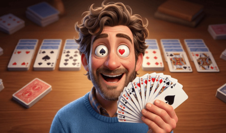 Spider Solitaire: 1, 2, 3, 4 suits