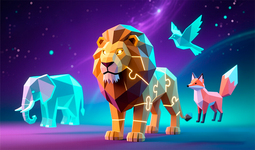 Poly Puzzles: 3D Puzzles — trailer