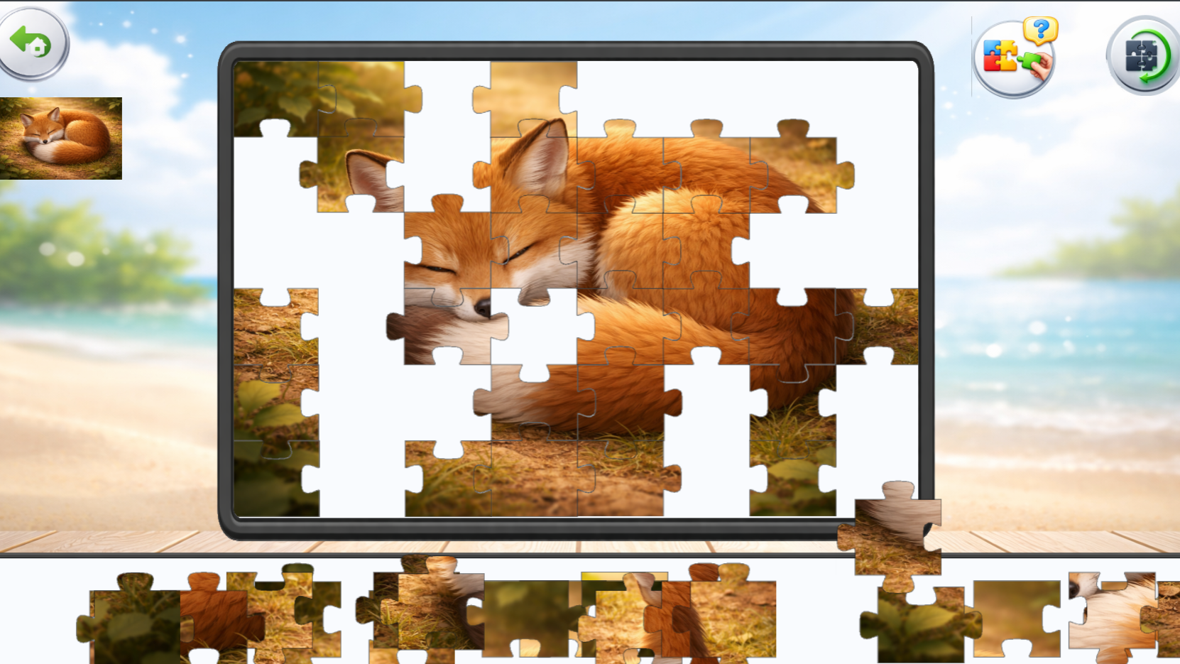 Пазлы: Мир Животных — screenshot 2