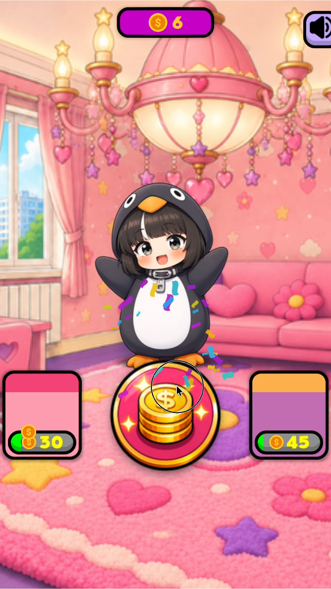 Gugu Gaga Penguin - Upgrade the Room! screenshot 8